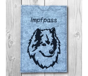 Stickdatei - Eurasier Silhouette